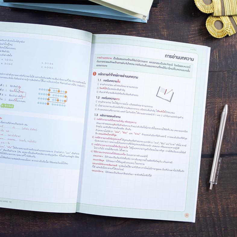 แนวข้อสอบ A-Level วิชาภาษาไทย + สังคม (แนวใหม่) พิชิตข้อสอบมั่นใจ ก่อนสอบจริง ฉบับ 2 in 1 เน้นครบทุกหัวข้อการสอบของวิชาภาษา...