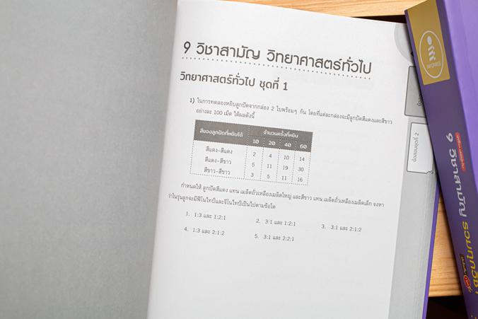 เตรียมสอบเข้ม 9 วิชาสามัญ รวมทุกวิชา มั่นใจเต็ม 100 หนังสือเล่มนี้เป็นการรวมรวมแนวข้อสอบที่อ้างอิงจากรูปแบบล่าสุดจาก สทศ. ค...