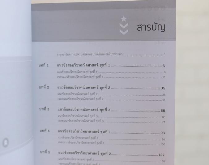 พิชิตสอบเข้า นักเรียนนายสิบทหารบก ฉบับสอบได้จริง เป็นแนวข้อสอบสำหรับใช้เตรียมตัวสอบเข้าศึกษาต่อในโรงเรียนนายสิบทหารบก ครอบค...