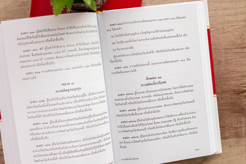 ประมวลกฏหมายอาญา ฉบับใช้งานและประกอบการศึกษา  (ปรับปรุงใหม่ล่าสุด) ประมวลกฏหมายอาญา ฉบับใช้งานและประกอบการศึกษา  (ปรับปรุงใ...