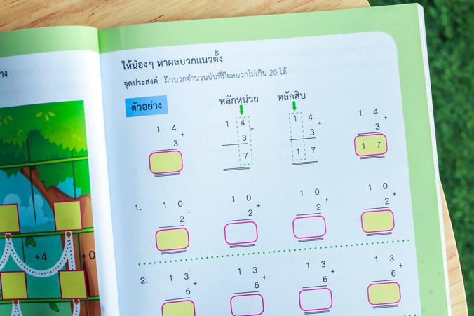 แบบฝึกบูรณาการ คณิตศาสตร์ สำหรับ อนุบาล 3 คณิตศาสตร์ สำหรับ อนุบาล 3หนังสือสอนทักษะการคิดคำนวณทางคณิตศาสตร์เหมาะสำหรับเด็กว...