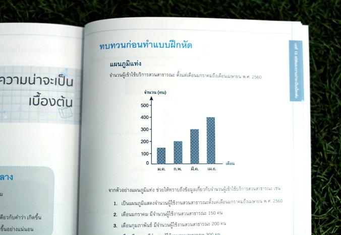 แบบฝึกเสริมเข้มทักษะและการคิด คณิตศาสตร์ ป.6 หนังสือแบบฝึกหัดสำหรับนักเรียนระดับประถมศึกษาปีที่ 6 วิชาคณิตศาสตร์ เนื้อหาตาม...