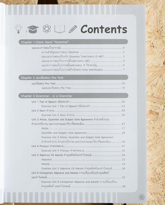 Perfect English Grammar Test อัพโหลดคลังความรู้ GRAMMAR ฉบับเตรียมสอบไวยากรณ์ภาษาอังกฤษของนักเรียนชั้นมัธยมศึกษาตอนปลาย (ม....