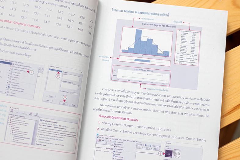 คู่มือวิเคราะห์และจัดการข้อมูลสถิติด้วย Minitab  ฉบับมืออาชีพ Minitab R17 หนึ่งในโปรแกรมประมวลผลข้อมูลทางสถิติที่มีคุณสมบัต...