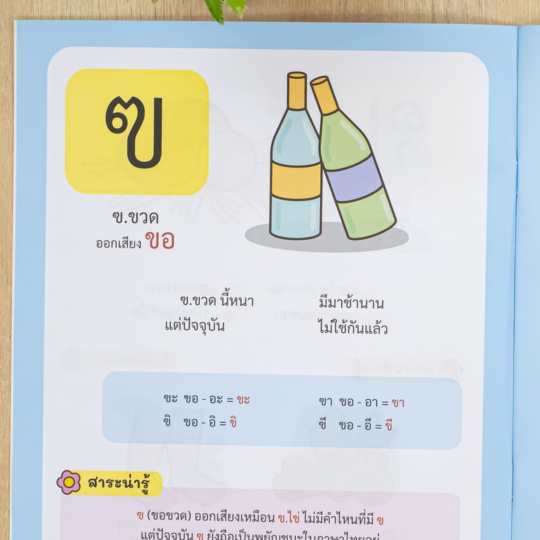 ฝึกอ่าน กขค สำหรับปฐมวัย หนังสือ ฝึกอ่านภาษาไทยสำหรับปฐมวัย เป็นเครื่องมือช่วยปูพื้นฐานให้เด็กได้รู้จักพยัญชนะไทย สระ และกา...