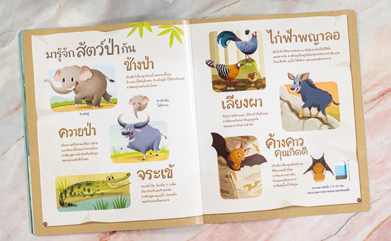 ตัวนี้อยู่ตรงไหนนะ ดินแดนสัตว์มหัศจรรย์ หนังสือนิทาน สนุกกับการสอดส่องชีวิตสัตว์ป่าในประเทศไทย ทั้งที่อยู่บนบกและที่อยู่ในน...