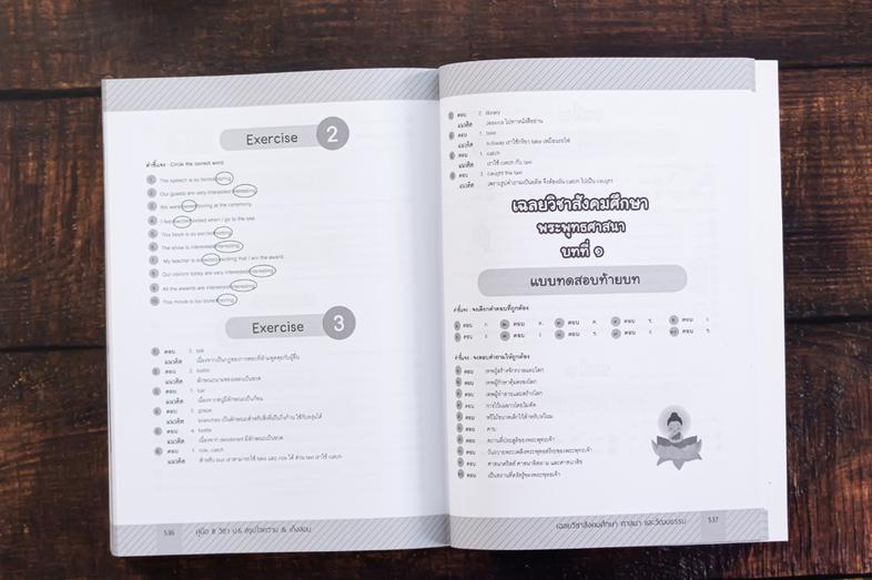 คู่มือ 8 วิชา ป.6 สรุปใจความ&เก็งสอบ การสร้างพื้นฐานด้านการศึกษาที่ดีควรต้องมีเครื่องมือช่วยในการพัฒนาเด็กให้เข้าใจในเนื้อห...