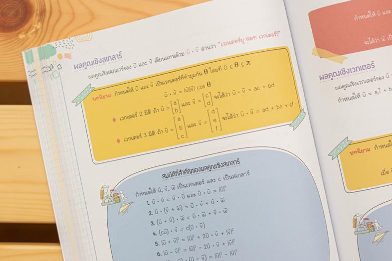 สรุป Mathematics ม.ปลาย ฉบับเข้าใจง่าย หนังสือเล่มนี้ได้สรุปเนื้อหาคณิตศาสตร์ ม.ปลาย 16 บท ทั้งวิชาพื้นฐานและเพิ่มเติม ซึ่ง...