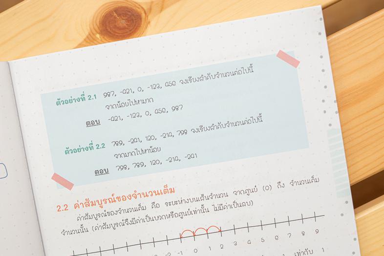 Note สรุปหลักคณิตศาสตร์ ม.ต้น ติวเข้มก่อนสอบ 