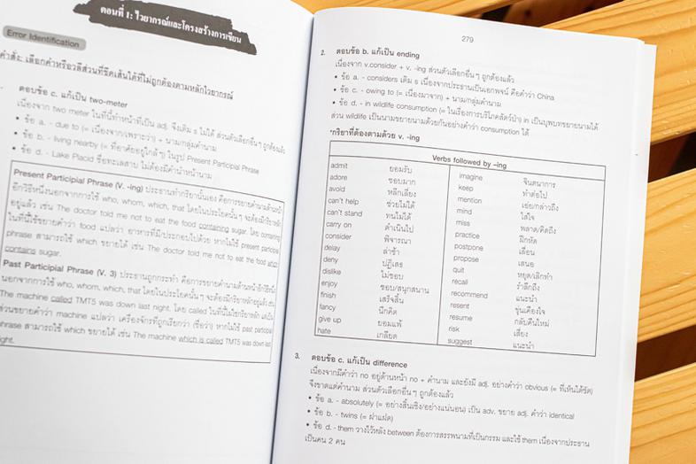 ติวเข้มสอบ TU-GET พิชิตข้อสอบเต็ม 100% คะแนน 900++ ลักษณะพิเศษของแนวข้อสอบเล่มนี้ - แนวข้อสอบที่จะช่วยเพิ่มคะแนนส่วน TU-GET...