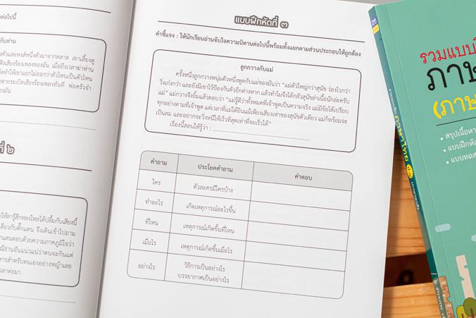 รวมแบบฝึกภาษาไทย ป.๔ (ภาษาพาที) ภาษาไทย เป็นวิชาที่มุ่งเน้นให้เด็กพัฒนาทักษะทางภาษาจากการอ่าน เขียน ฟัง ดู พูดในเรื่องราวที...