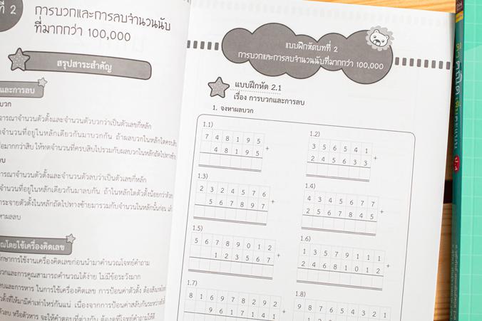 ติวคณิตเพิ่มคะแนน ป.4 วิชาคณิตศาสตร์เป็นวิชาที่ว่าด้วยเรื่องของเหตุผล  กระบวนการคิด  และการแก้ปัญหา เสริมสร้างให้เด็กเป็นคน...