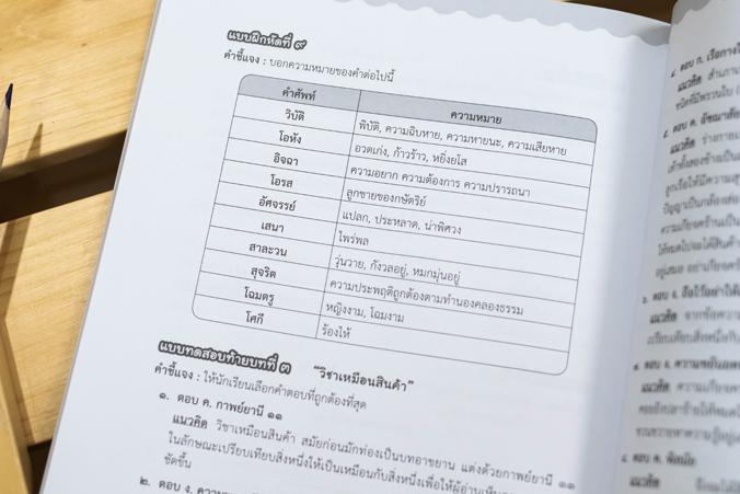 รวมแบบฝึกภาษาไทย ป. ๕ (วรรณคดีลำนำ) รวมแบบฝึกภาษาไทย ป. ๕ (วรรณคดีลำนำ)ภาษาไทย เป็นวิชาที่มุ่งเน้นให้เด็กพัฒนาทักษะทางภาษาจ...