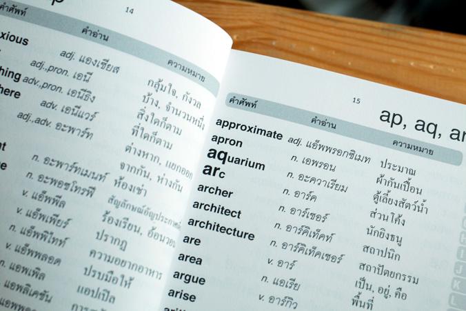 Quick ENG-THAI THAI-ENG DICTIONARY พจนานุกรมอังกฤษ-ไทย ไทย-อังกฤษ สำหรับเด็ก ป.1-6 และผู้เริ่มต้น Quick Eng-Thai Thai-Eng D...